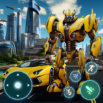 Robot City Car Battle MOD Unlimited Money VARY