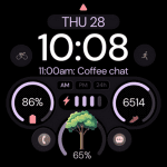 Digital Tree v2 watch face MOD UnlockedPremium 1.0.0