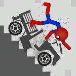 Stickman Dismount Ragdoll Game MOD Unlimited Money 1.2.2