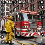 US Firefighter Truck Rescue 3D MOD Unlimited Money 0.43