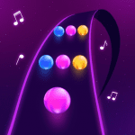 Dancing Ball Color Rush Game MOD Unlimited Money 1