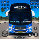Bus Driving Game 3D US Bus Sim MOD Unlimited Money 1.8