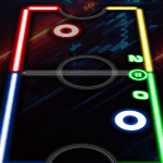Glow Hockey Neon Challenge MOD Unlimited Money 1.4