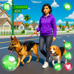 Virtual Dog Sim Pet Dog Games MOD Unlimited Money 2.8